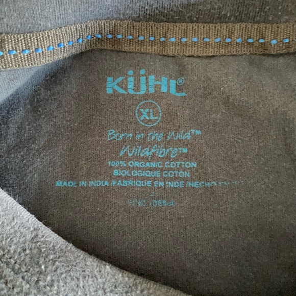 Kuhl t-shirt, in men’s XL - blue/grey, not Hurley or Nike - Picture 2 of 4